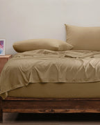 Juego de Sábanas Royal Cotton Khaki Intima USA