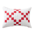Irish Chain Patchwork Cotton Quilt Set Mélange Home
