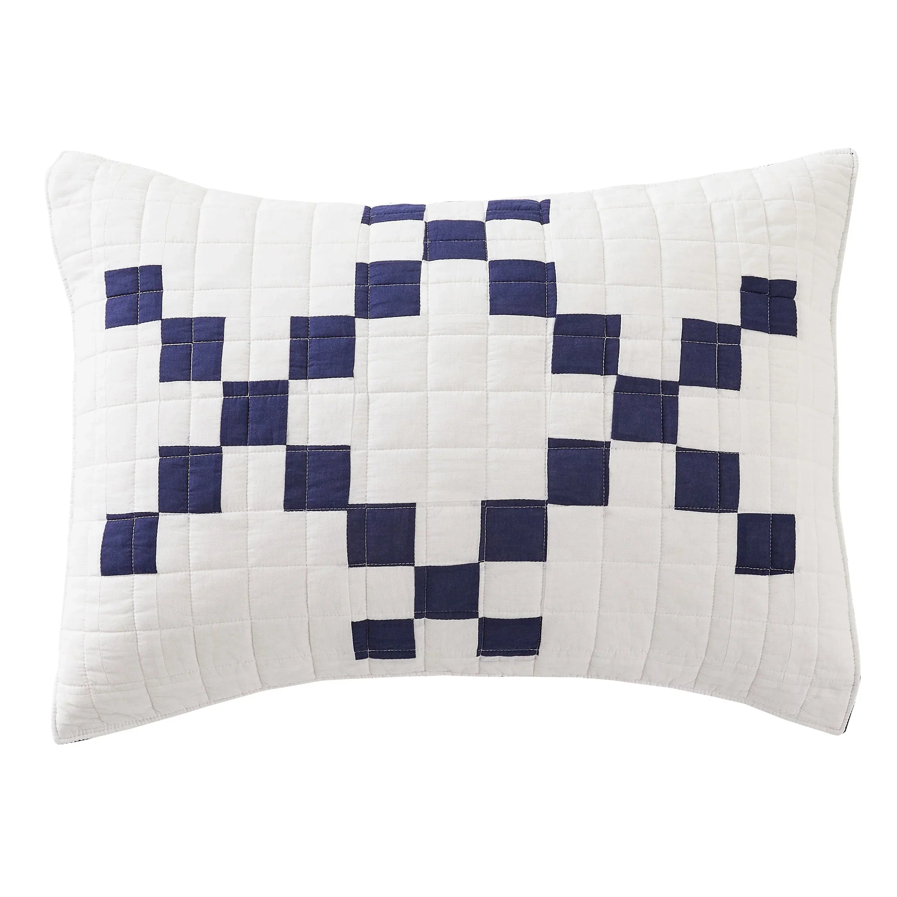 Irish Chain Patchwork Cotton Quilt Set Mélange Home