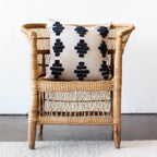 Isuvinu Cotton Square Throw Pillow Kanju Interiors