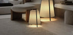 Japanese Style Fabric Floor Lamp Wabi Sabi Zen Art Home Decor Lamp Nordic Designer Living Room Bedroom Hotel Lobby Tea Room Lamp