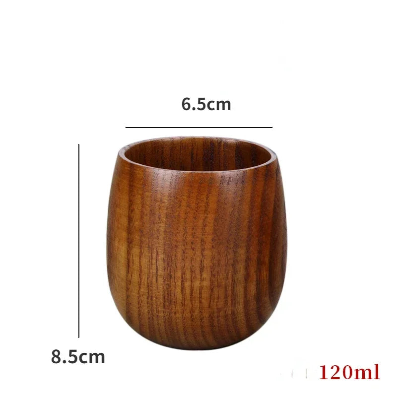 Japanese Wooden Bowls Jujube Wood Children Baby Adults Small Soup Bowls Solid Wood Salad Bowls Retro Household Tableware - House Of Avana