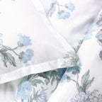 Jardin De Rose Printed Cotton Percale Duvet Set Mélange Home