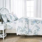 Jardin De Rose Printed Cotton Percale Sheet Set Mélange Home