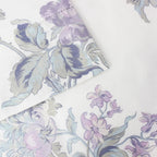 Jardin De Rose Printed Cotton Percale Sheet Set Mélange Home