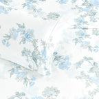 Jardin De Rose Printed Cotton Percale Sheet Set Mélange Home