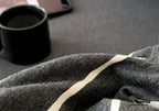 Jersey Knit Stripe Bedding Set / White Pink Ever Lasting