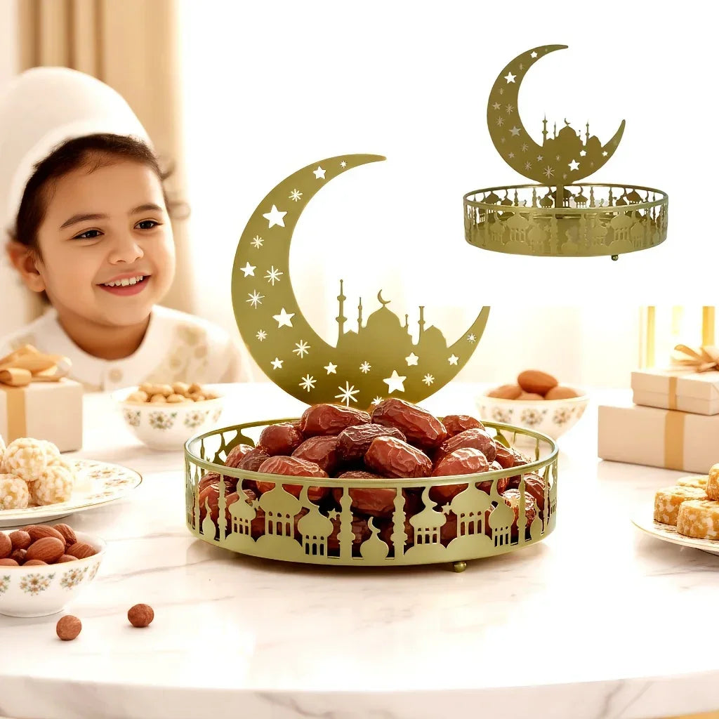 Jewelry Organizer - Metal Star Moon Theme Tray