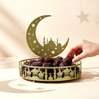 Jewelry Organizer - Metal Star Moon Theme Tray