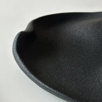 Jewelry Tray - Multifunctional Ceramic Black, angled view - House Of Avana