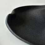 Jewelry Tray - Multifunctional Ceramic Black, angled view - House Of Avana [[SKU:HOA-BAT-403]]