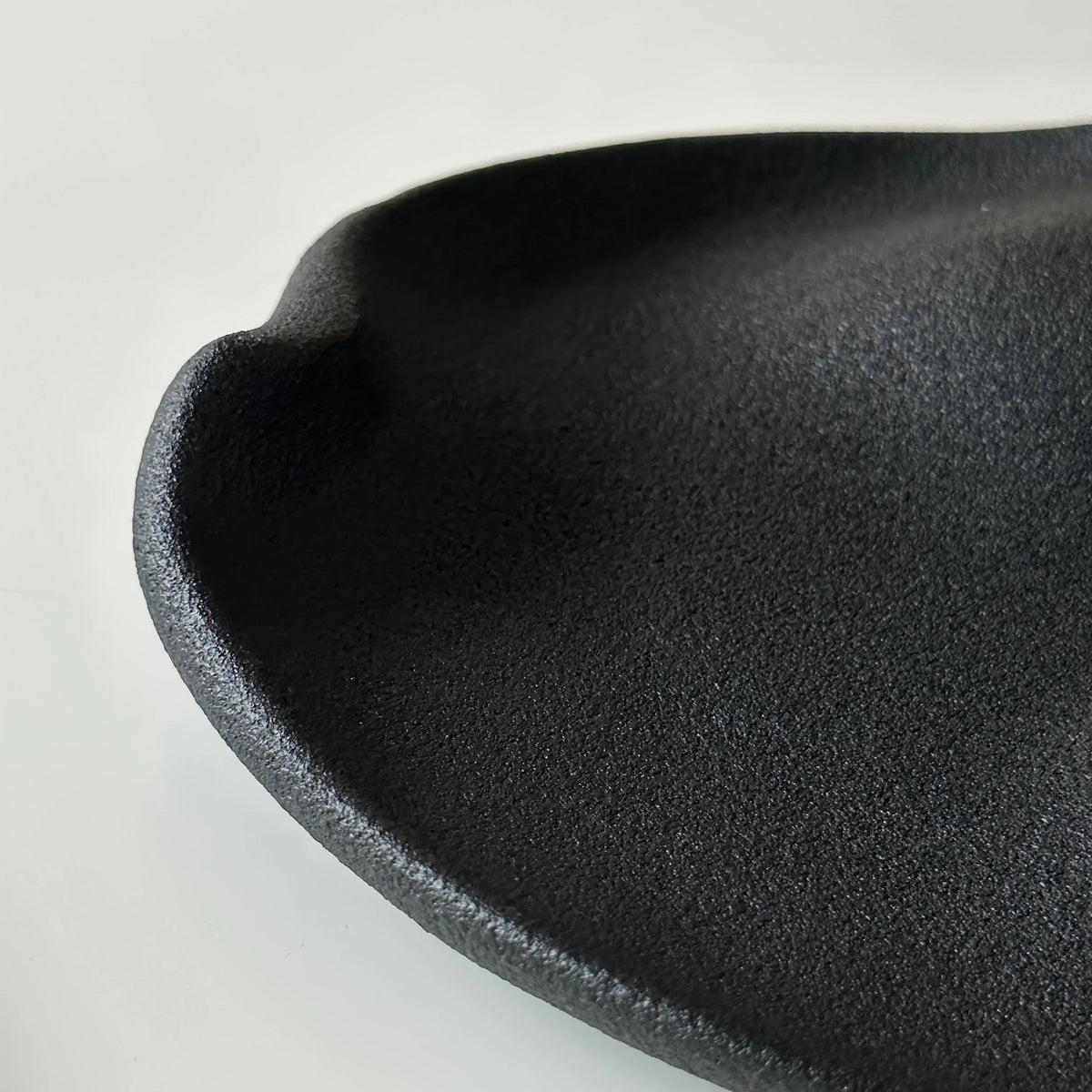 Jewelry Tray - Multifunctional Ceramic Black, angled view - House Of Avana [[SKU:HOA-BAT-403]]