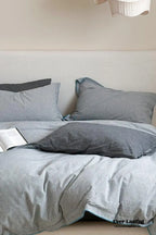 Joce Striped Bedding Set / Blue