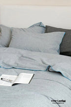 Joce Striped Bedding Set / Blue