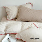 Joce Striped Bedding Set / Blue
