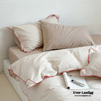 Joce Striped Bedding Set / Blue