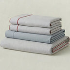 Joce Striped Bedding Set / Blue