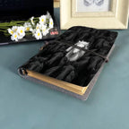 Journal - Faux Leather Black Binder