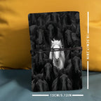 Journal - Faux Leather Black Binder