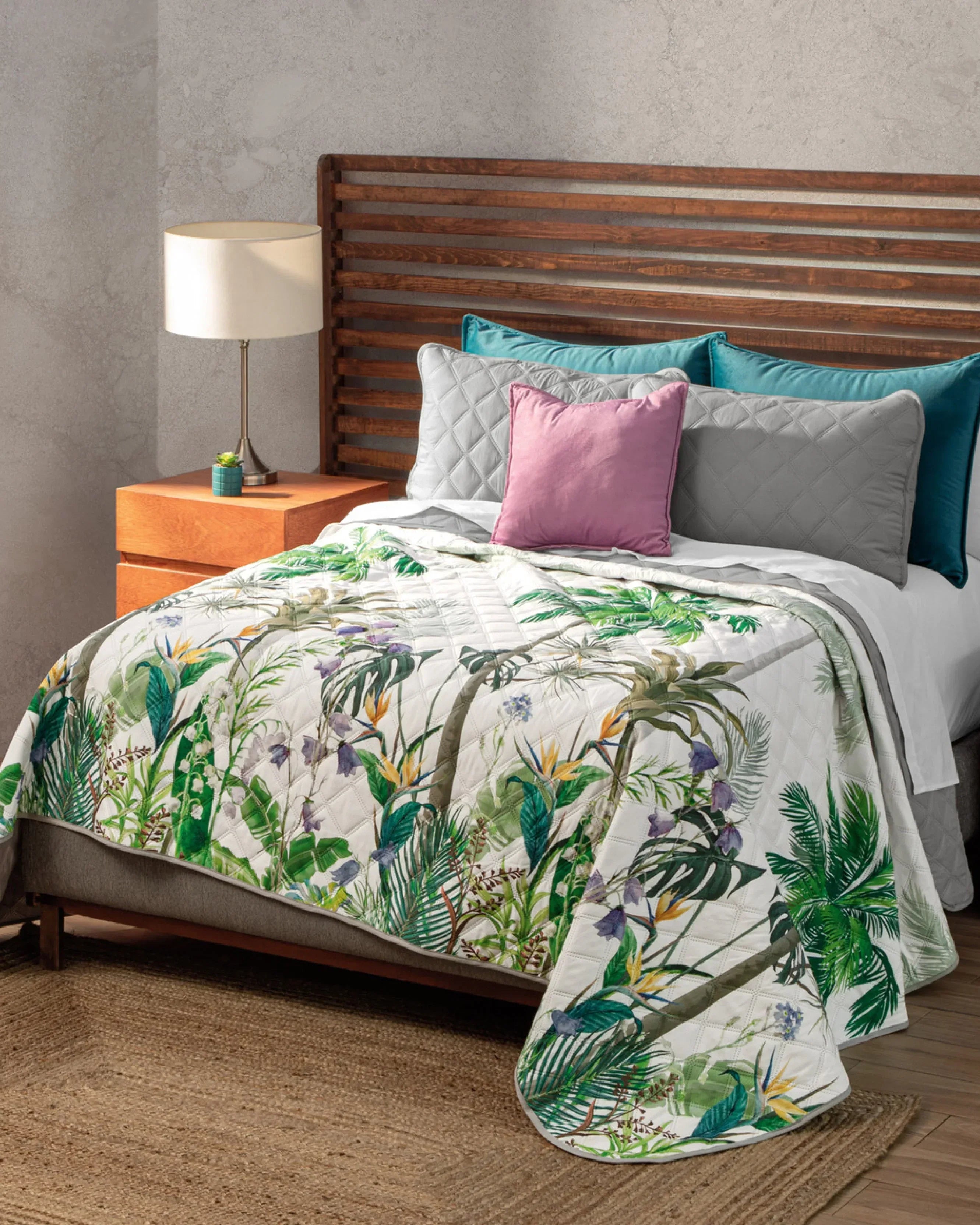Juego de Edredón Ultra Suave Tropical Intima USA