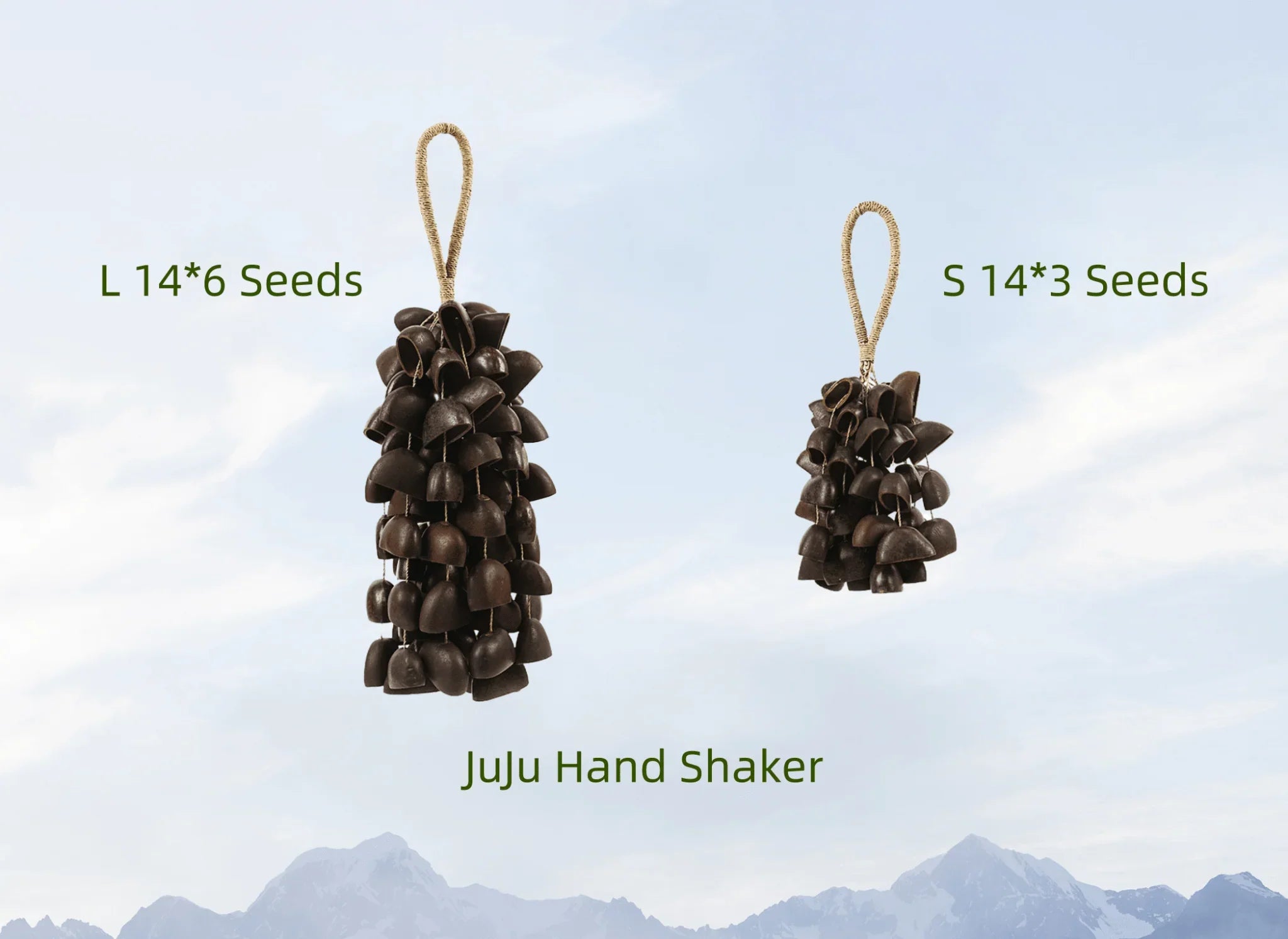 Juju Duckfoot Vine Seed Shaker | Hand Bell