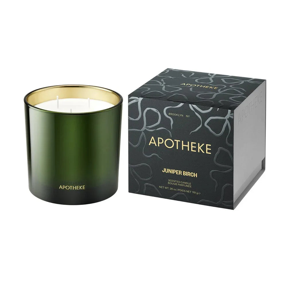 Juniper Birch 3-Wick Candle APOTHEKE