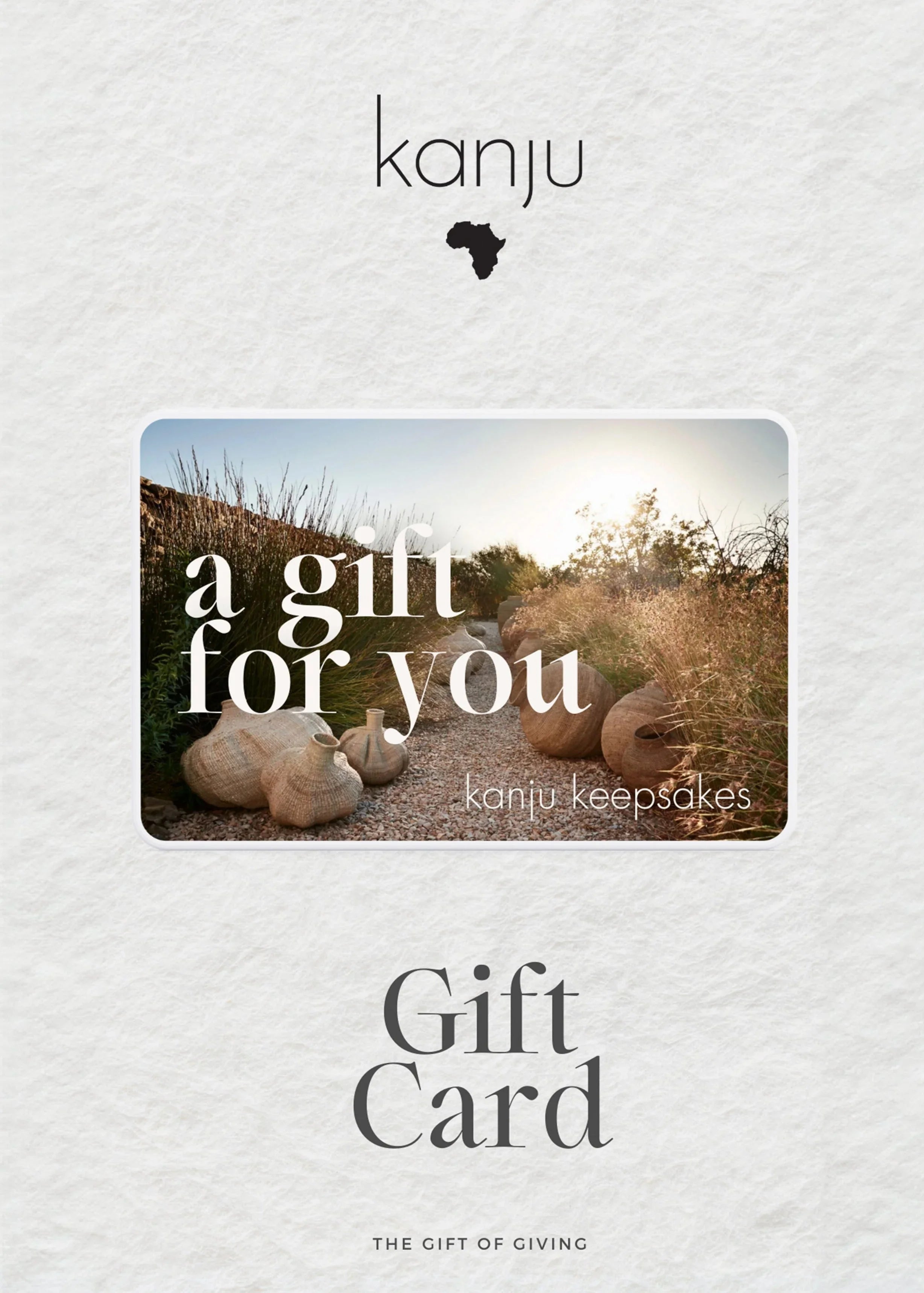 kanju Interiors E-Gift Card Kanju Interiors
