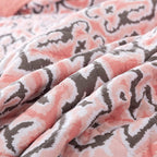 Kasentex 100% Cotton Summer Ultra Soft Floral Design 3 Piece Reversible Bedding Set, Room Decor, Graduation Gifts