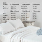 Kasentex Spring Duvet Cover Bedding Set with Duvet Cover, Pillowcase, Fitted Sheet, Hypoallergenic and Breathable, Room Decor, Graduation Gifts