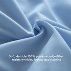 Kasentex Spring Duvet Cover Bedding Set with Duvet Cover, Pillowcase, Fitted Sheet, Hypoallergenic and Breathable, Room Decor, Graduation Gifts