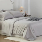 Kasentex Spring Duvet Cover Bedding Set with Duvet Cover, Pillowcase, Fitted Sheet, Hypoallergenic and Breathable, Room Decor, Graduation Gifts