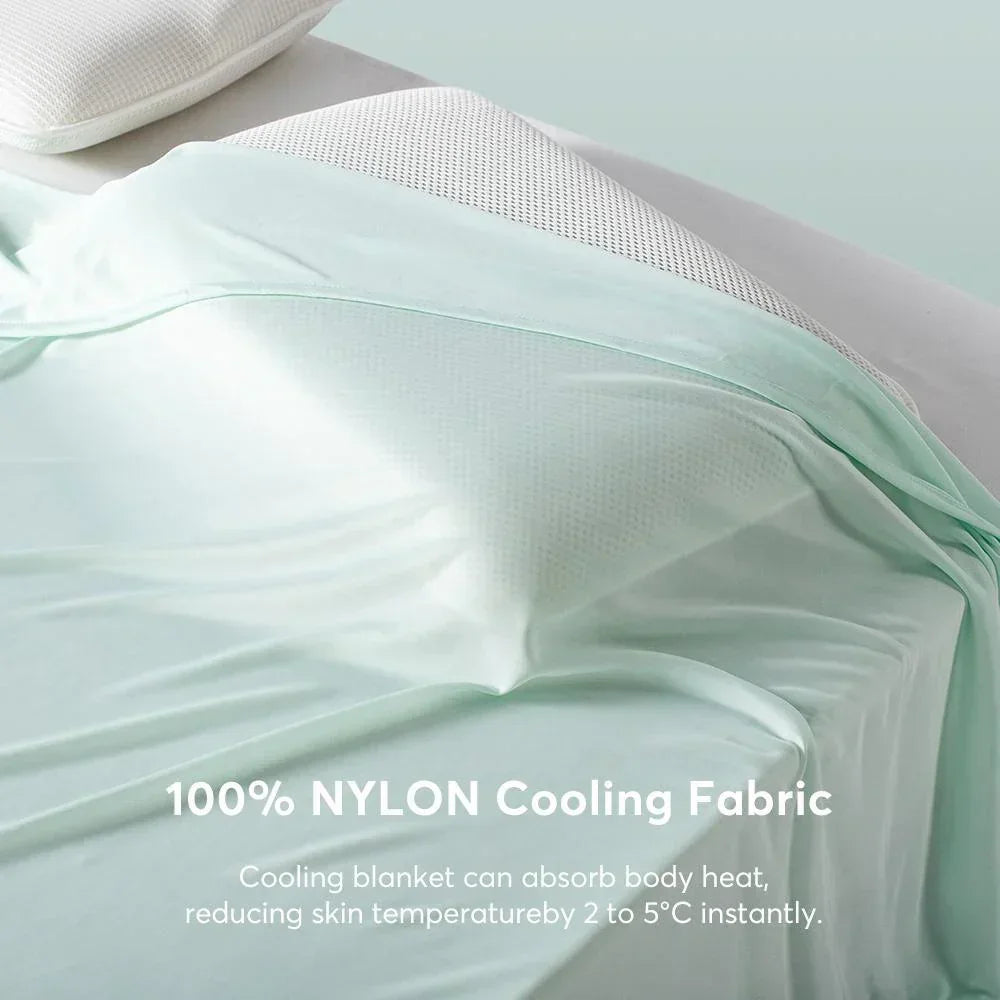 KASENTEX Summer Cooling Blanket, Silky Ultra Soft Breathable Bedding, Hypoallergenic All Season Lightweight Blankets