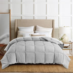Kasentex Ultra Soft All Season Down Alternative Reversible Comforter, Twin, Queen, King, Room Decor, Graduation Gifts