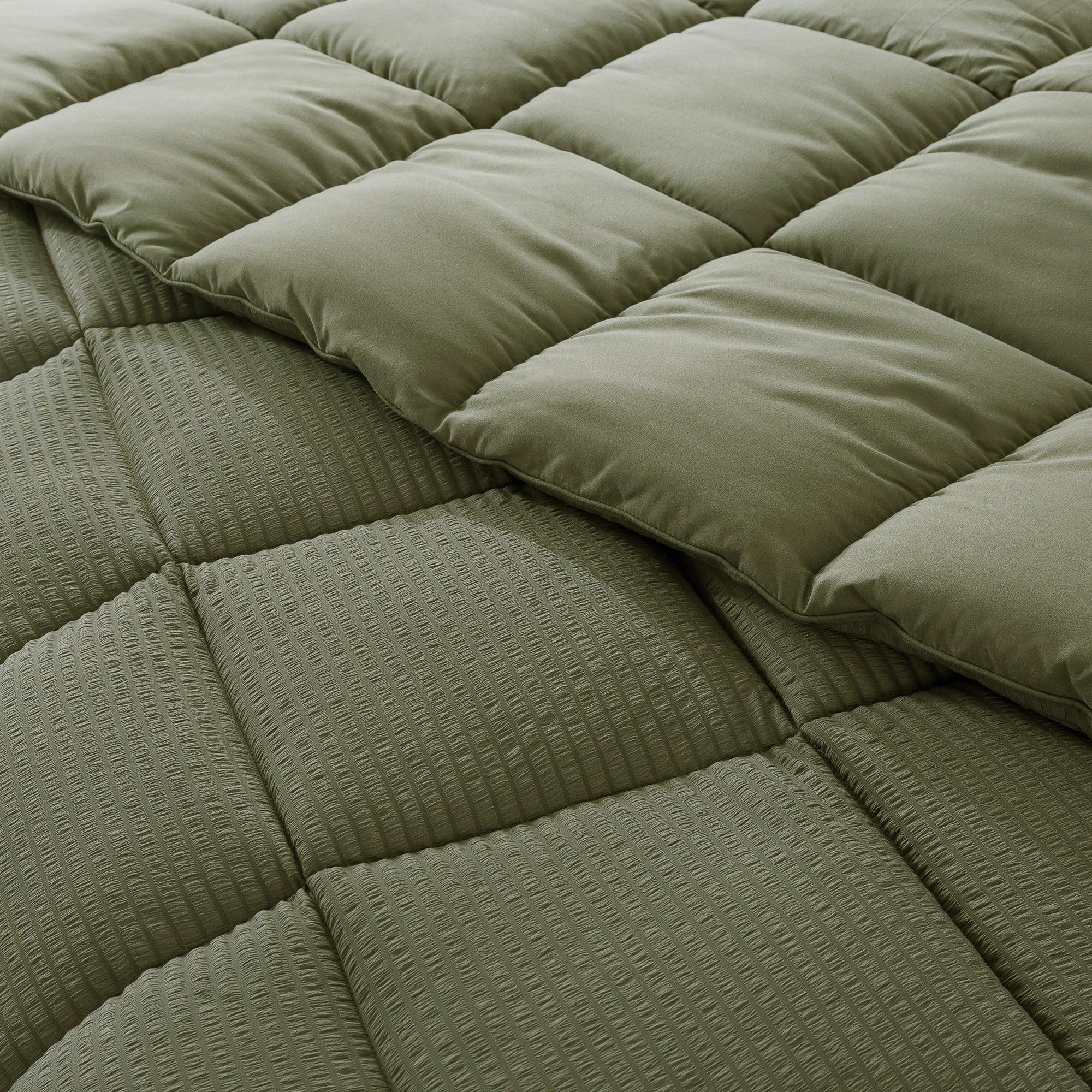 Kasentex Ultra Soft All Season Down Alternative Reversible Comforter, Twin, Queen, King, Room Decor, Graduation Gifts