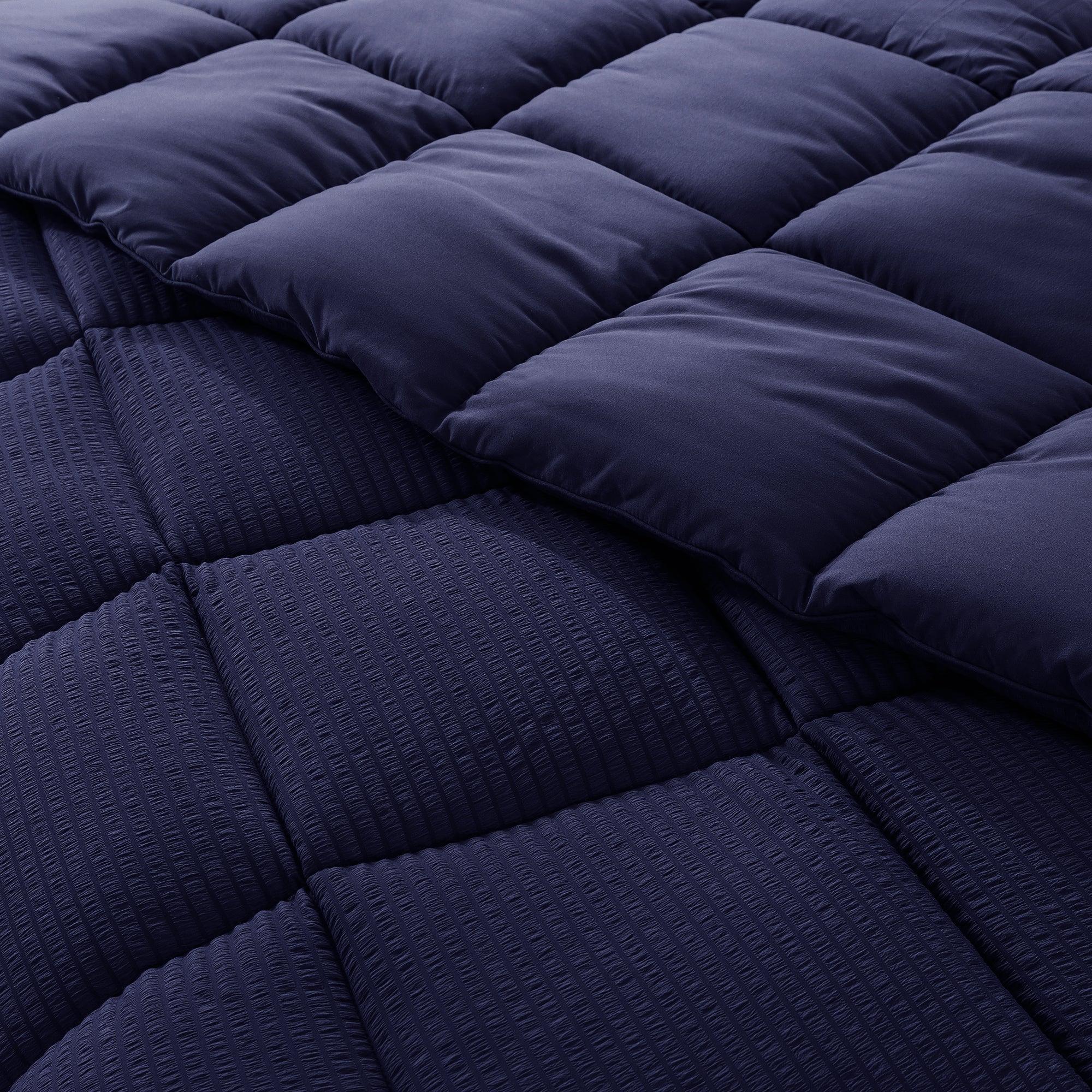 Kasentex Ultra Soft All Season Down Alternative Reversible Comforter, Twin, Queen, King, Room Decor, Graduation Gifts