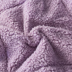 Kasentex Ultra Soft All Season Reversible Plush Sherpa Lined Comforter, Twin, Queen, King