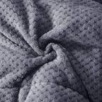 Kasentex Ultra Soft All Season Reversible Plush Sherpa Lined Comforter, Twin, Queen, King
