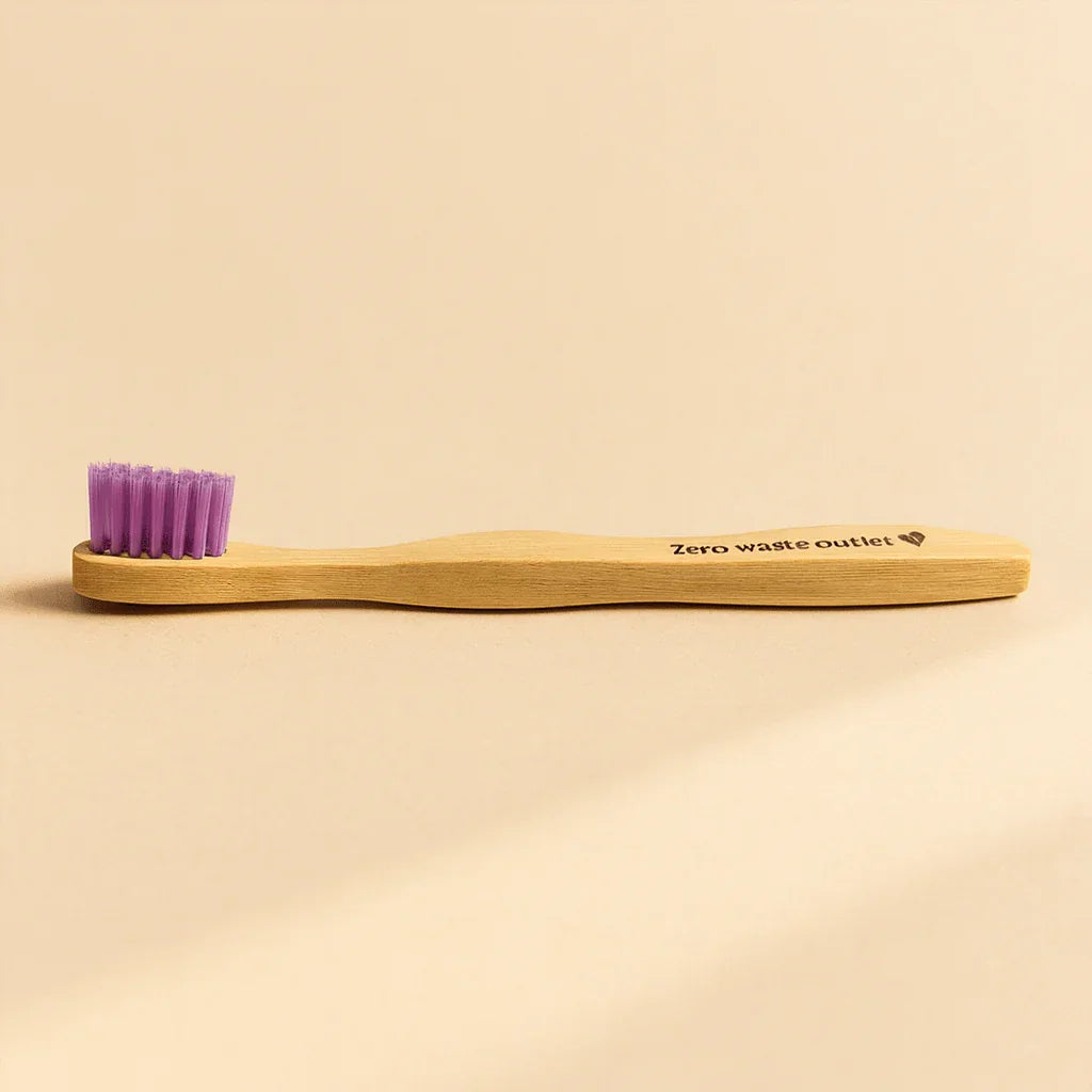 Kids Bamboo Toothbrush Zero Waste Outlet