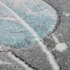 Kids Galaxy Rug Outer Space For Nursery In Grey RugYourHome