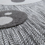 Kids Rug Lilo with Cute Llama Motif - Grey White RugYourHome