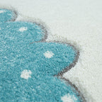 Kids Rug Modern Pastel Colors Teepee Tent in Desert 3D RugYourHome