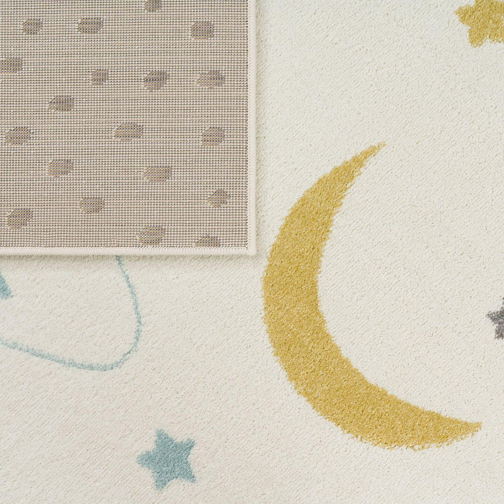 Kids Rug Nino Pastel Colored Mountains & Dreamy Sky, lifestyle image - House Of Avana