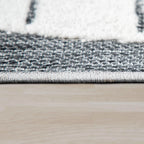 Kids Rug Tweet Happy Lion Play-Mat in Mottled Grey RugYourHome