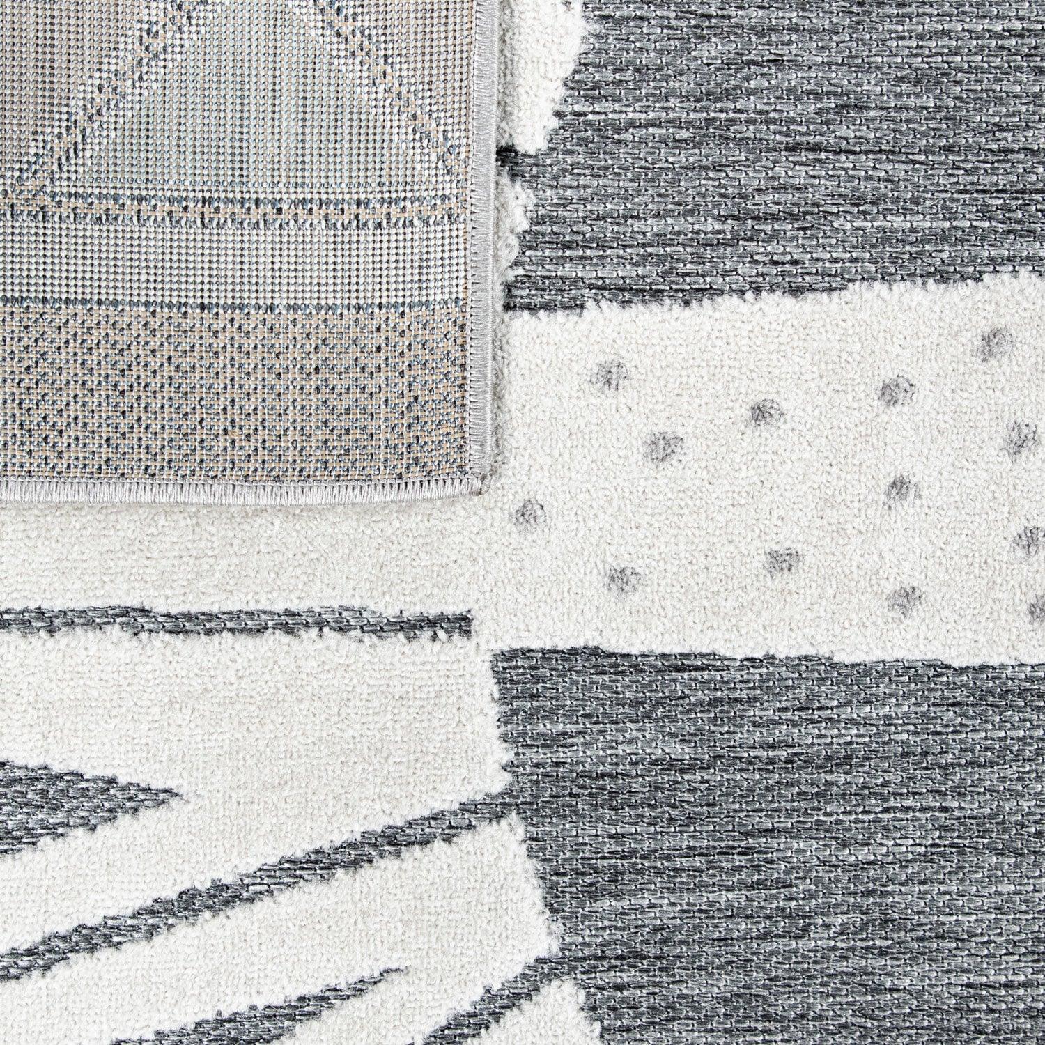 Kids Rug Tweet Happy Lion Play-Mat in Mottled Grey RugYourHome