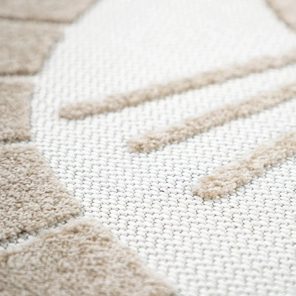 Kids Rug Tweet Happy Lion Play-Mat Round in Beige RugYourHome