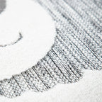 Kids Rug Tweet Round Play Mat Llama Motif in Mottled Grey RugYourHome