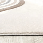 Kids Rug Cosmo with Rainbow & Hearts in Cream RugYourHome