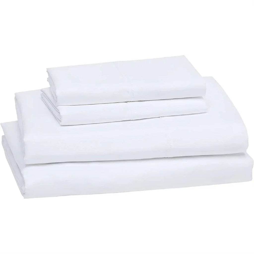 King 4-Piece Egyptian 100-Percent Cotton 1000 Thread Count Sheet Set - White