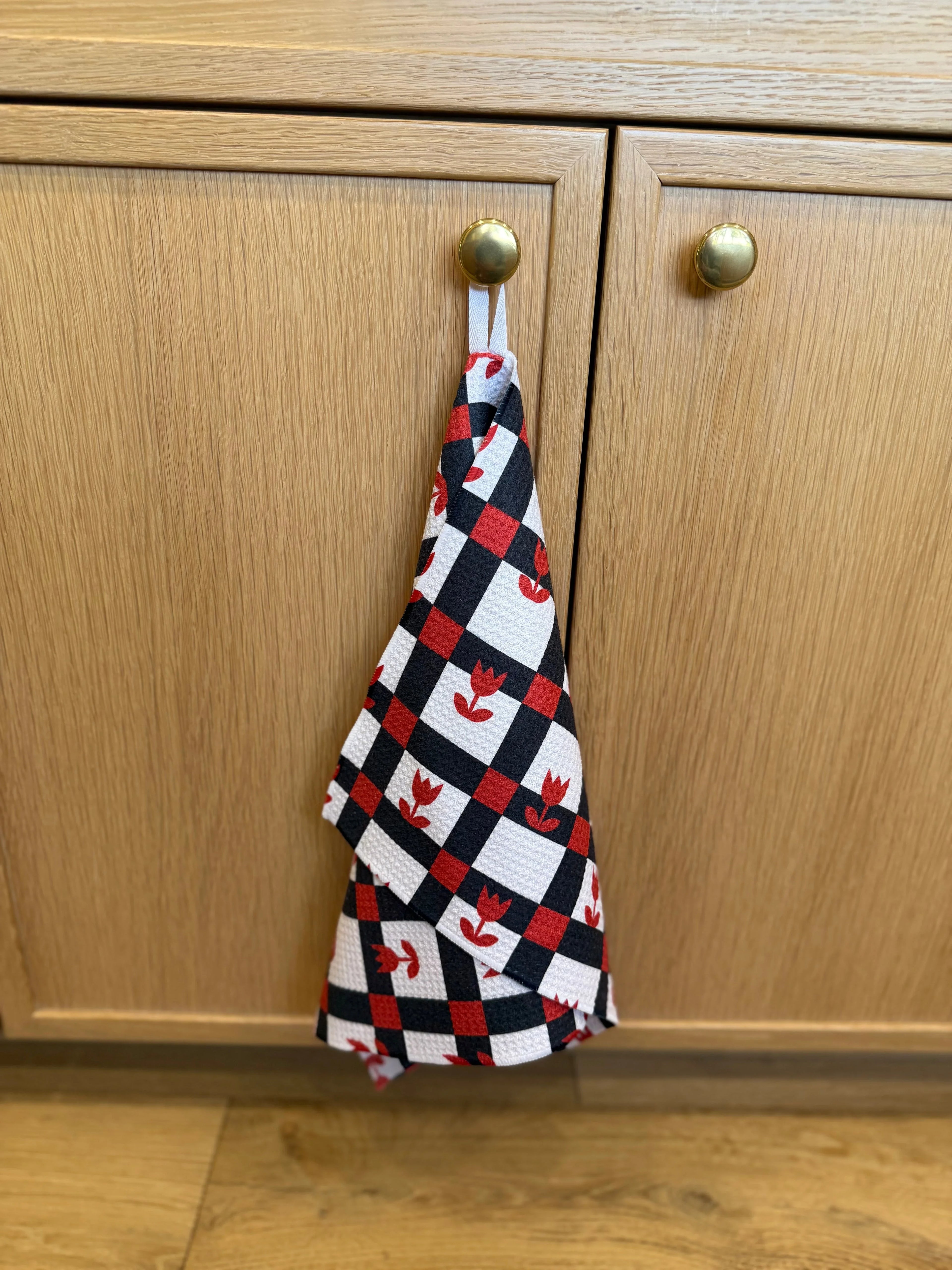 Americana Kitchen Towel, back view - House Of Avana