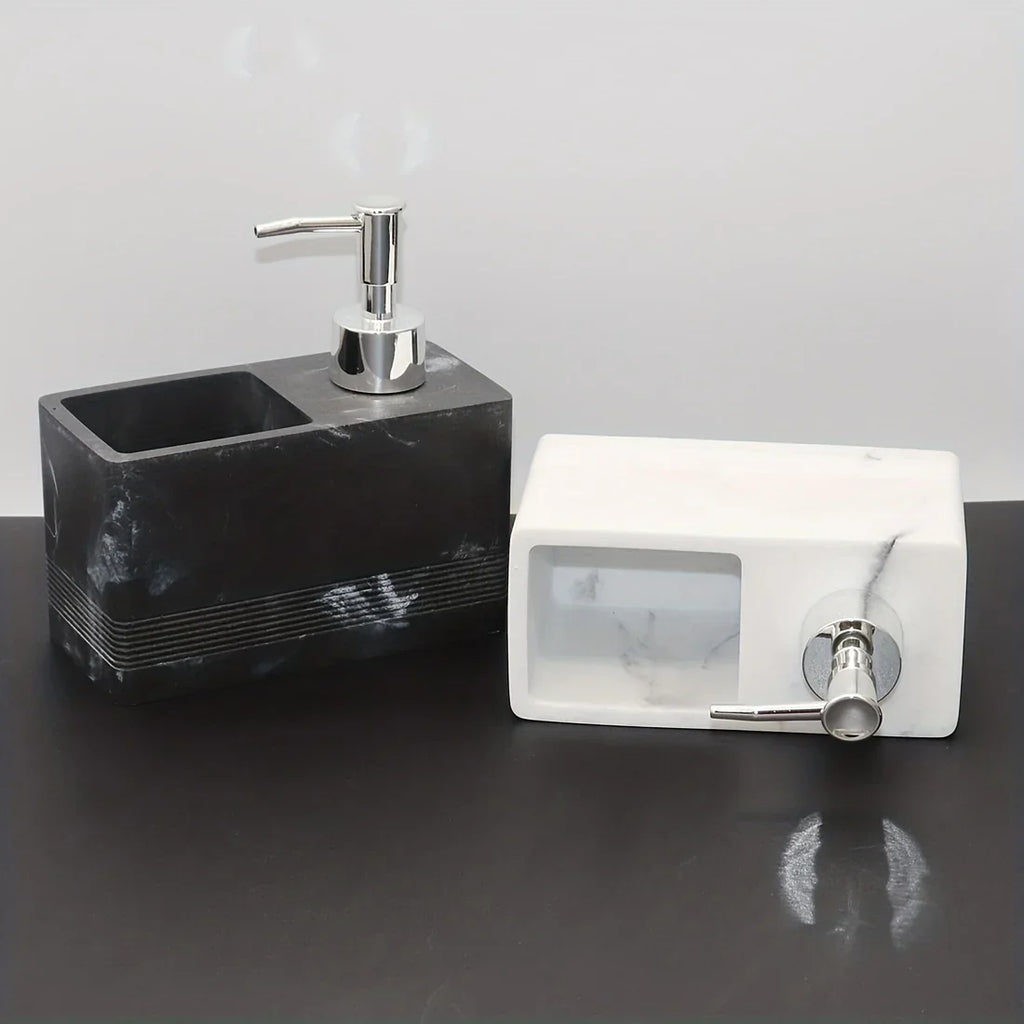 Kitchen Multi-Functional Cleaner Soap Dispenser, Manual Press Pump for Dish Soap and Sponge Storage, Dish Soap Dispenser, Dish Soap Dispenser with Sponge House Of Avana